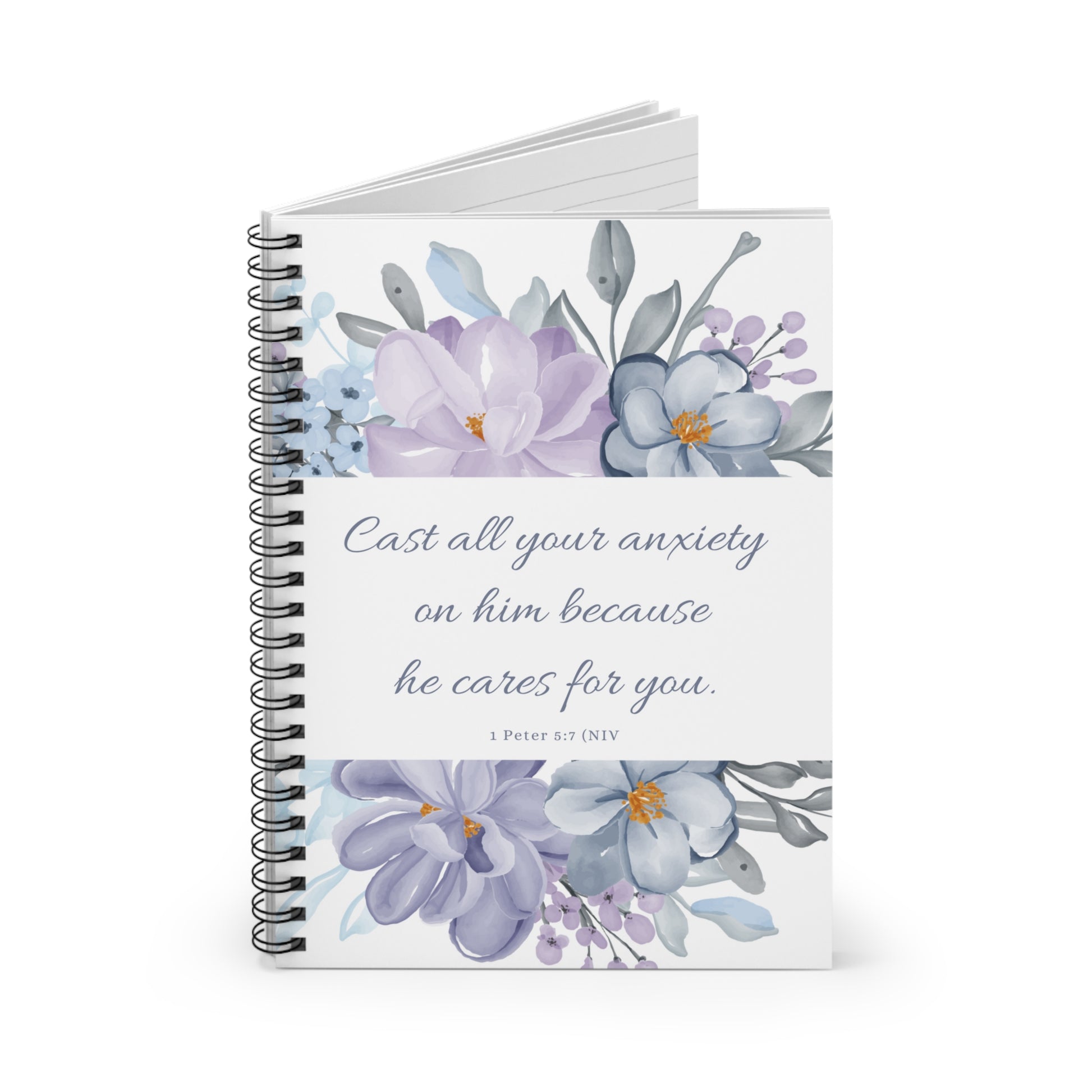 Cast Your Anxiety Journal – Inspired by 1 Peter 5:7, this journal becomes your refuge. Pour out worries, witness the transformative power of casting anxiety on Him who cares deeply. Each page an invitation to trust, find solace, and experience the freedom of surrender. #AnxietyFreeJournal #TrustInTheLord #CastingWorriesAway