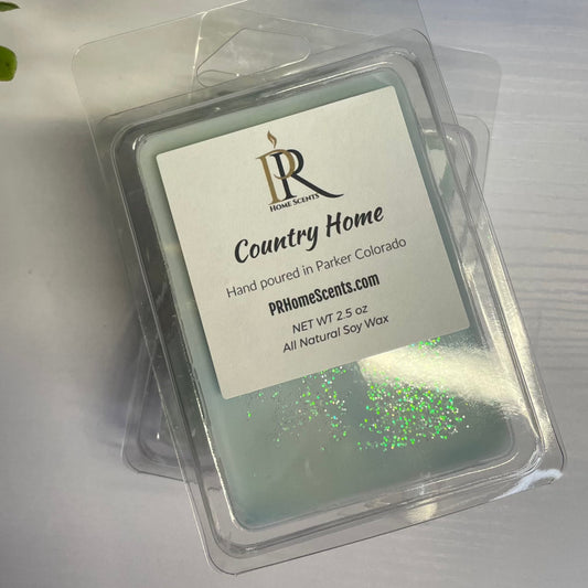 Experience the warm and inviting atmosphere of Country Home with our Wax Melts. Notes of spicy cinnamon and earthy tones will fill your space, creating a cozy and comforting ambiance. Indulge in the perfect blend of scents, perfect for any home.
