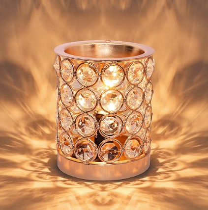 Sparkly Stunning Holiday Crystal Wax Melter Warmer