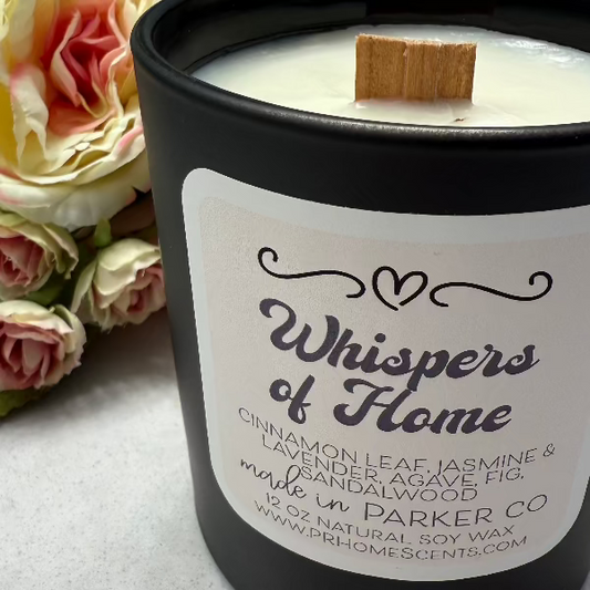 Whispers of Home Soy Wax Candle 🕯️✨